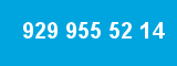929 955 52 14 929 955 52 14